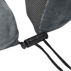 Almohada de viaje para el cuello Ajustable Gris 27 x 26 x 14 cm