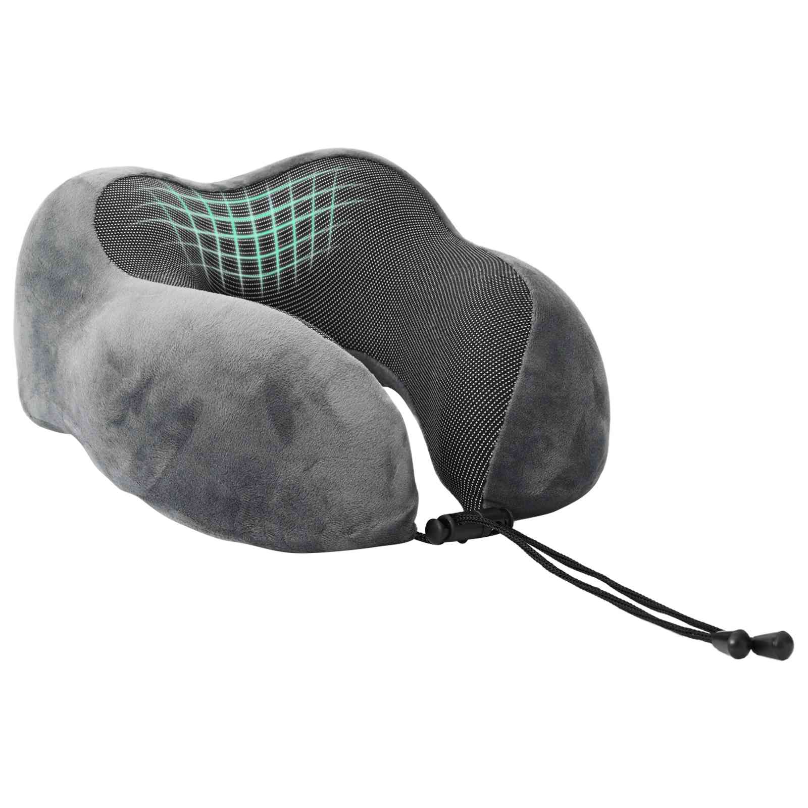 Almohada de viaje para el cuello Ajustable Gris 27 x 26 x 14 cm