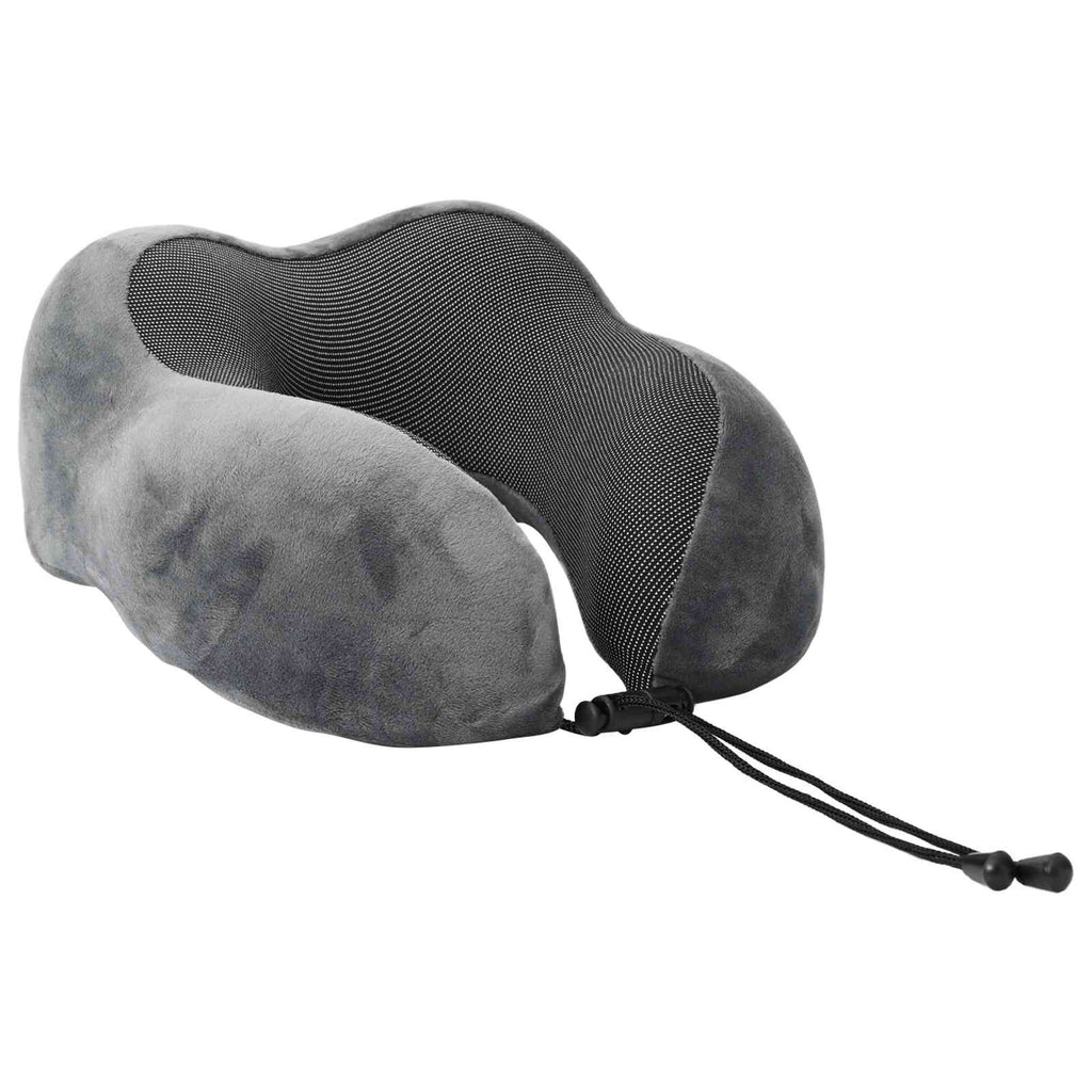 Almohada de viaje para el cuello Ajustable Gris 27 x 26 x 14 cm