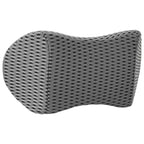 Almohada lumbar Gris Espuma Viscoelástica 47,5 x 23 x 12 cm
