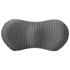 Almohada lumbar Gris Espuma Viscoelástica 47,5 x 23 x 12 cm