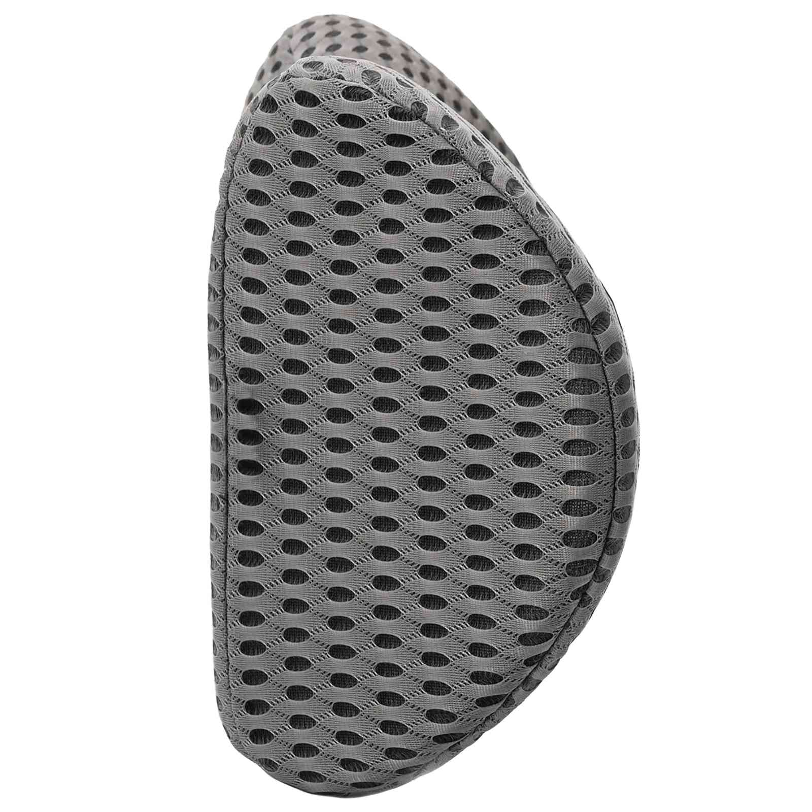 Almohada lumbar Gris Espuma Viscoelástica 47,5 x 23 x 12 cm