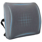 Almohada lumbar Gris Espuma Viscoelástica 36 x 30 x 12 cm