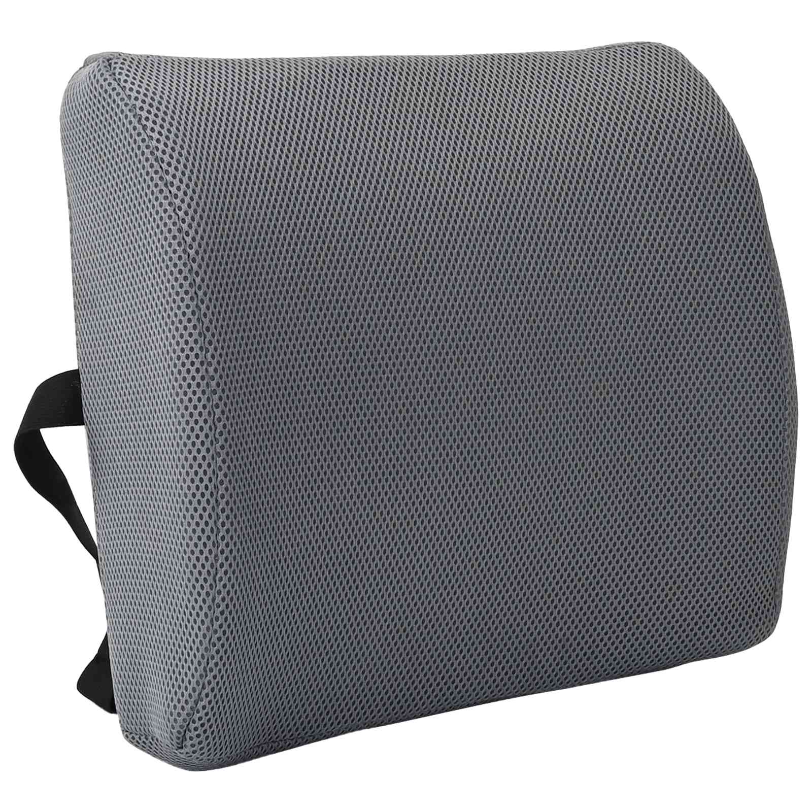 Almohada lumbar Gris Espuma Viscoelástica 36 x 30 x 12 cm