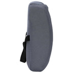 Almohada lumbar Gris Espuma Viscoelástica 36 x 30 x 12 cm