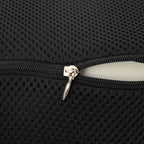 Almohada lumbar Negro Espuma Viscoelástica 40 x 40 x 11 cm
