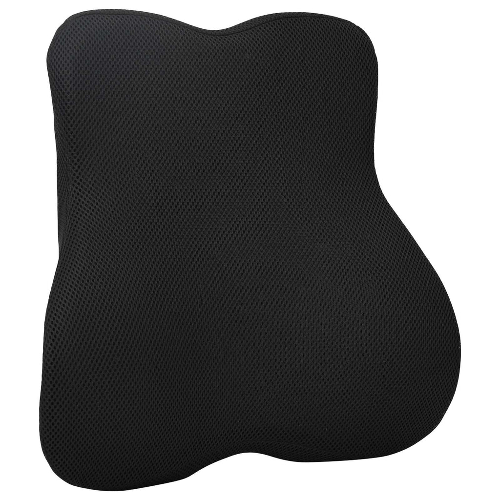 Almohada lumbar Negro Espuma Viscoelástica 40 x 40 x 11 cm