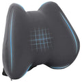 Almohada lumbar Gris Espuma Viscoelástica 40 x 32 x 14 cm