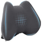 Almohada lumbar Gris Espuma Viscoelástica 40 x 32 x 14 cm