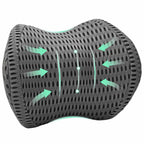 Almohada cervical Gris Espuma Viscoelástica 31 x 22 x 13 cm