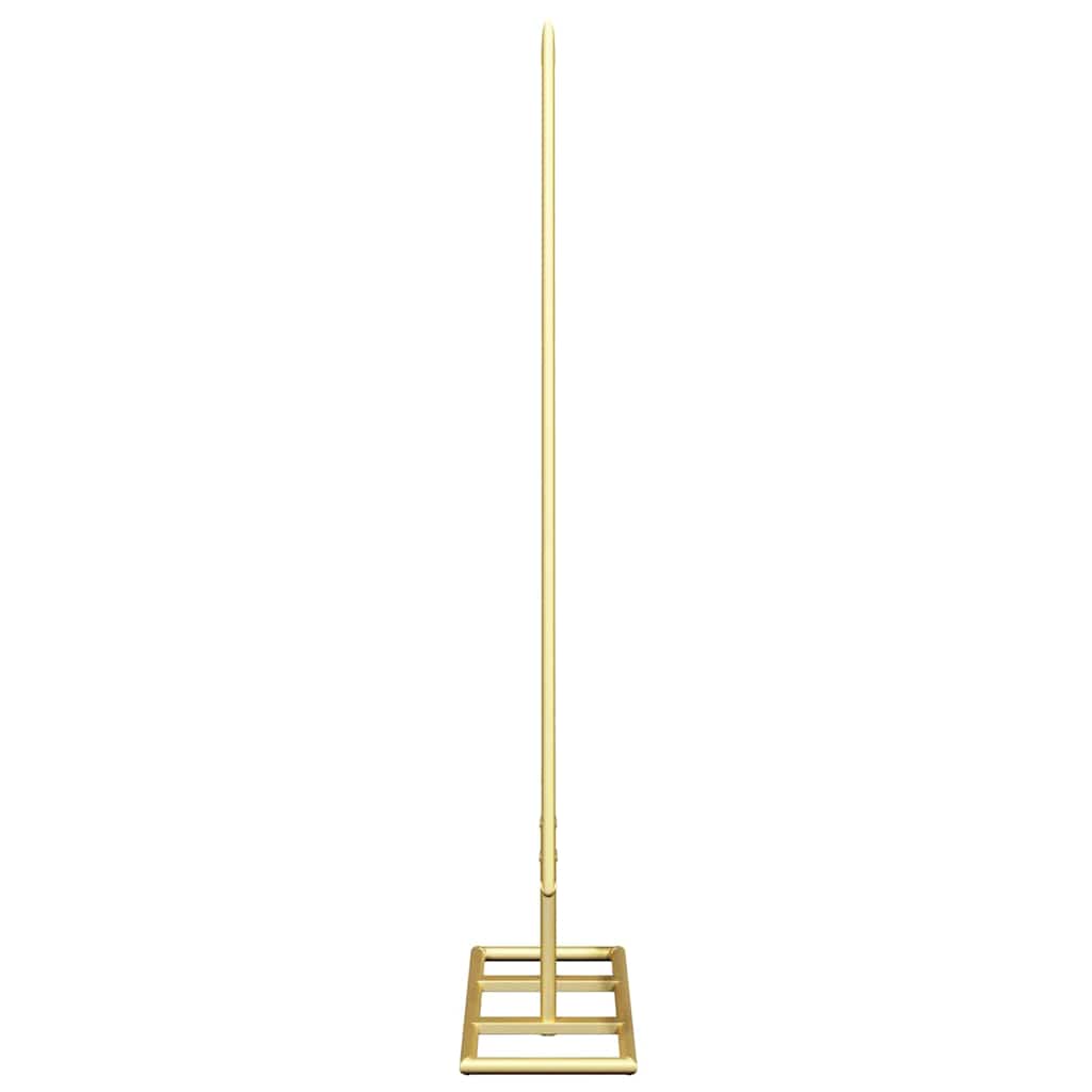 Árbol de Navidad de metal con soporte Dorado 60 cm