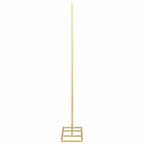Árbol de Navidad de metal con soporte Dorado 90 cm