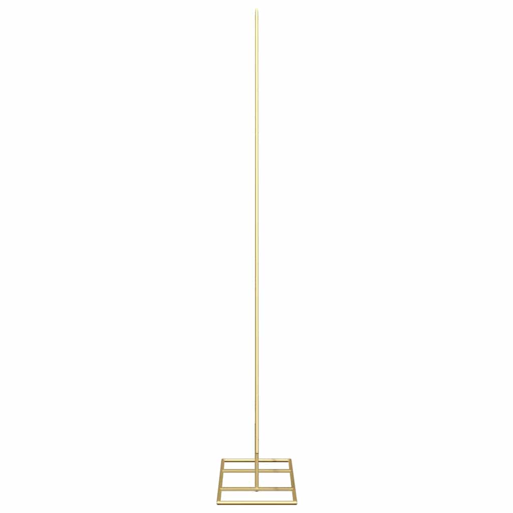 Árbol de Navidad de metal con soporte Dorado 125 cm