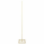 Árbol de Navidad de metal con soporte Dorado 125 cm