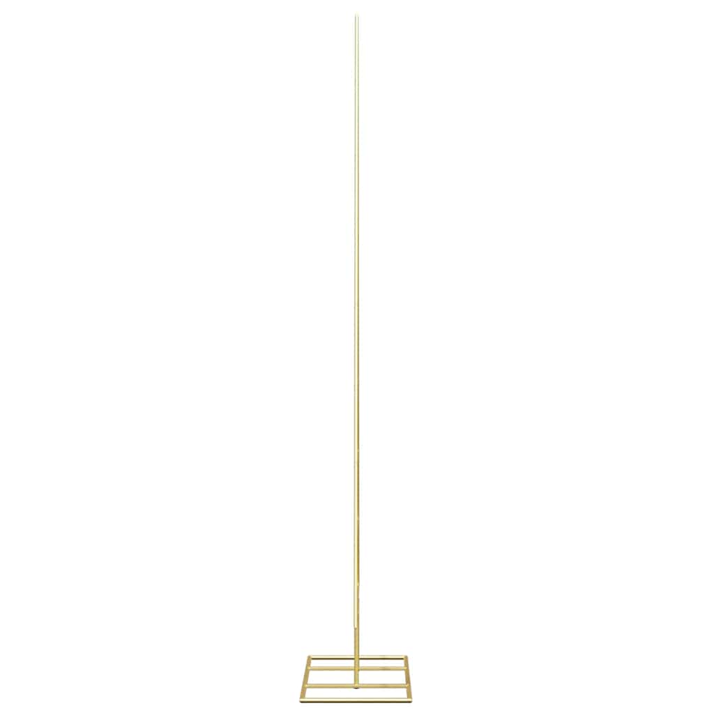 Árbol de Navidad de metal con soporte Dorado 150 cm