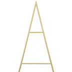 Árbol de Navidad de metal con soporte Dorado 181 cm