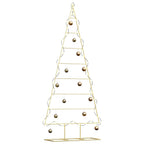 Árbol de Navidad de metal con soporte Dorado 181 cm