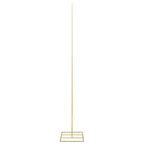 Árbol de Navidad de metal con soporte Dorado 181 cm