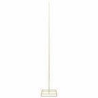 Árbol de Navidad de metal con soporte Dorado 211 cm