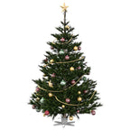 Soporte para Árbol de Navidad 1.73 50 x 50 x 15,5 cm Acero