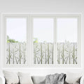 Lámina estática para ventanas Patrón de bambú 45 x 500 cm PVC