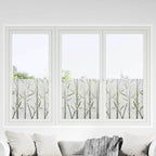 Lámina estática para ventanas Patrón de bambú 45 x 500 cm PVC