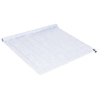 Lámina estática para ventanas Patrón de bambú 45 x 500 cm PVC