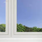 Película Solar Reflectante Estática para Ventanas Plateado PVC