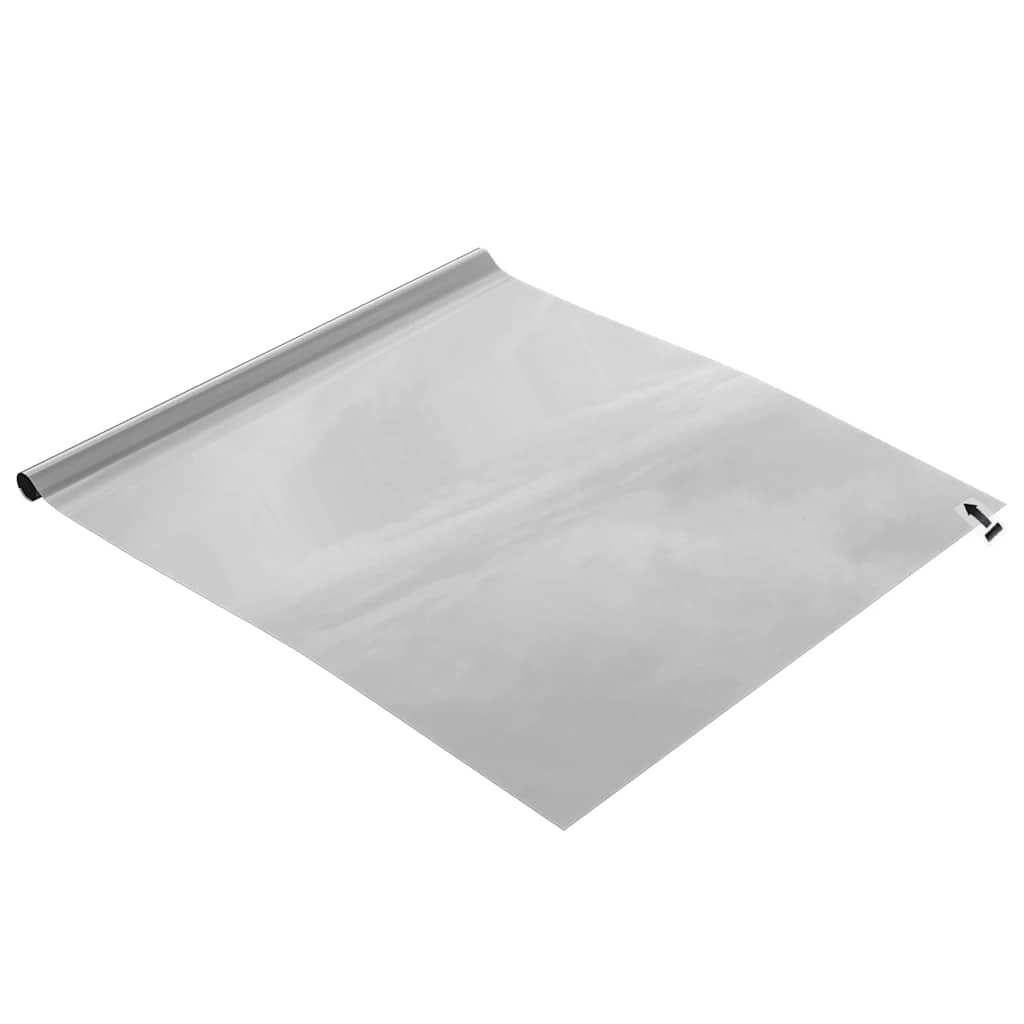 Película Solar Reflectante Estática para Ventanas Plateado PVC