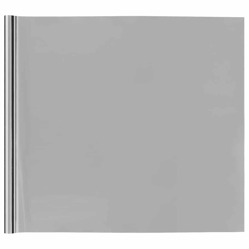 Película Solar Reflectante Estática para Ventanas Plateado PVC
