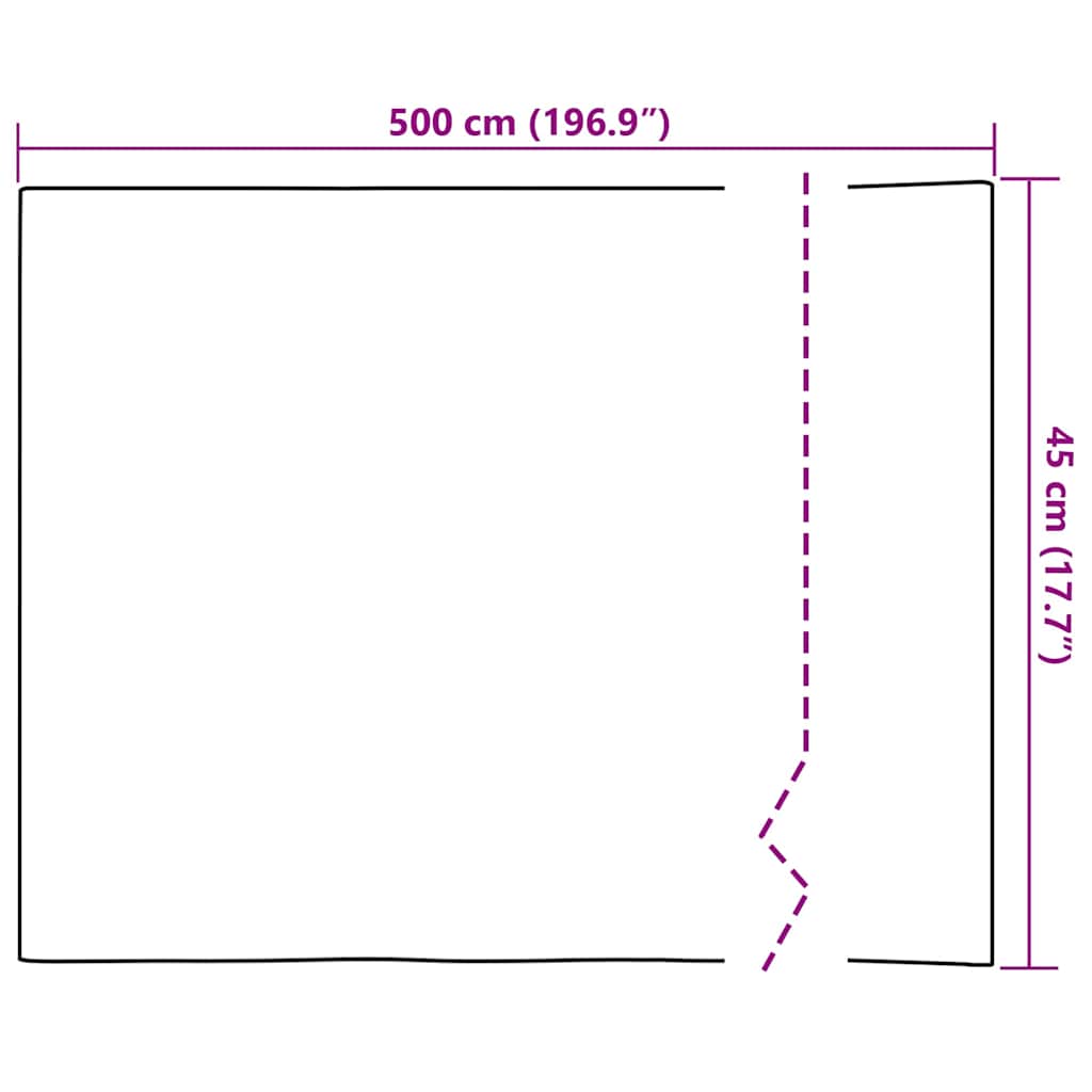 Película adhesiva para ventanas Esmerilado 45 x 500 cm PVC