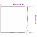 Película reflectante autoadhesiva Plateado 90 x 2000 cm PET
