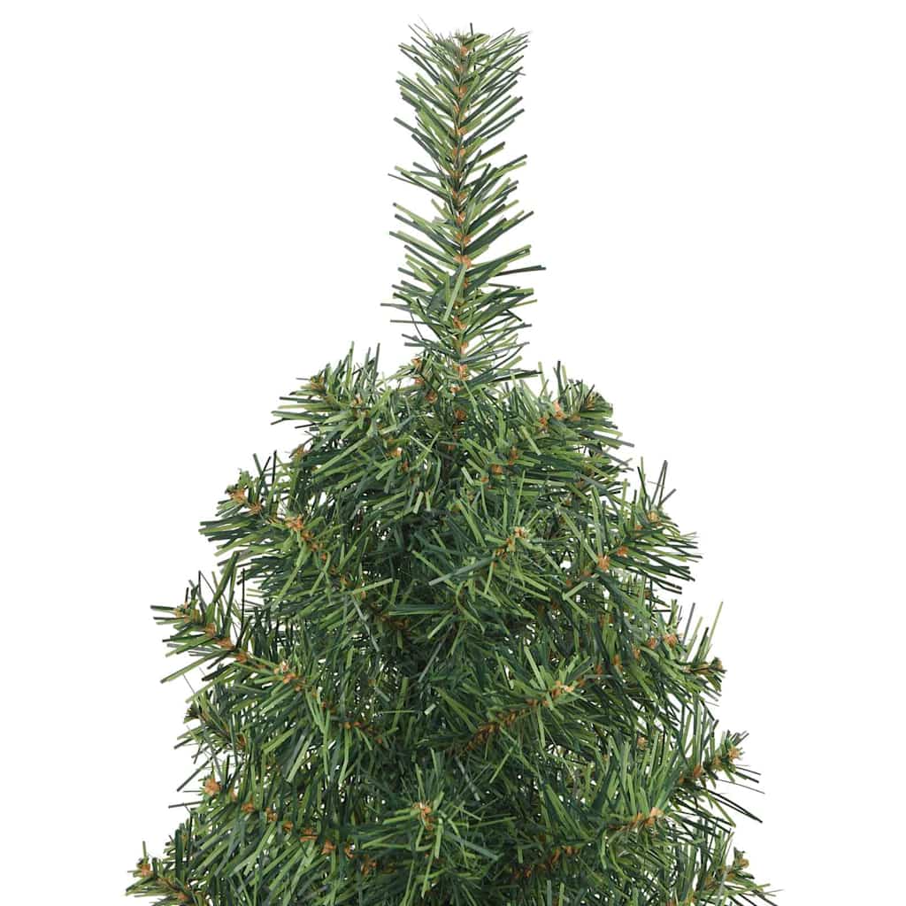 Árbol de Navidad artificial Verde 120 cm PVC, Acero y Plástico