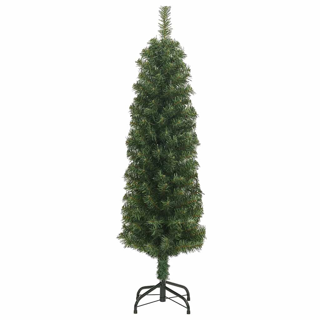 Árbol de Navidad artificial Verde 120 cm PVC, Acero y Plástico