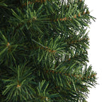 Árbol de Navidad artificial Verde 150 cm PVC, Acero y Plástico