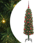 Árbol de Navidad artificial Verde 150 cm PVC, Acero y Plástico