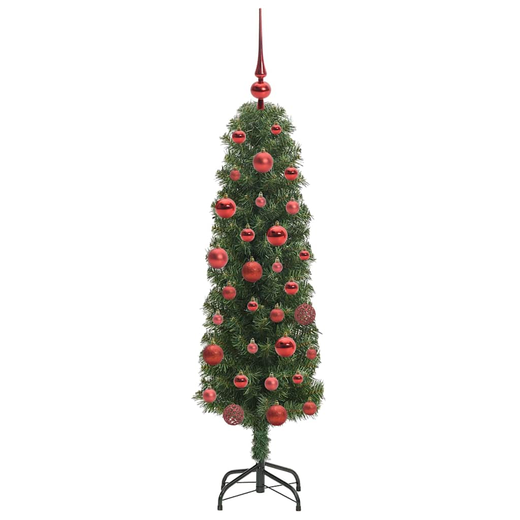 Árbol de Navidad artificial Verde 150 cm PVC, Acero y Plástico