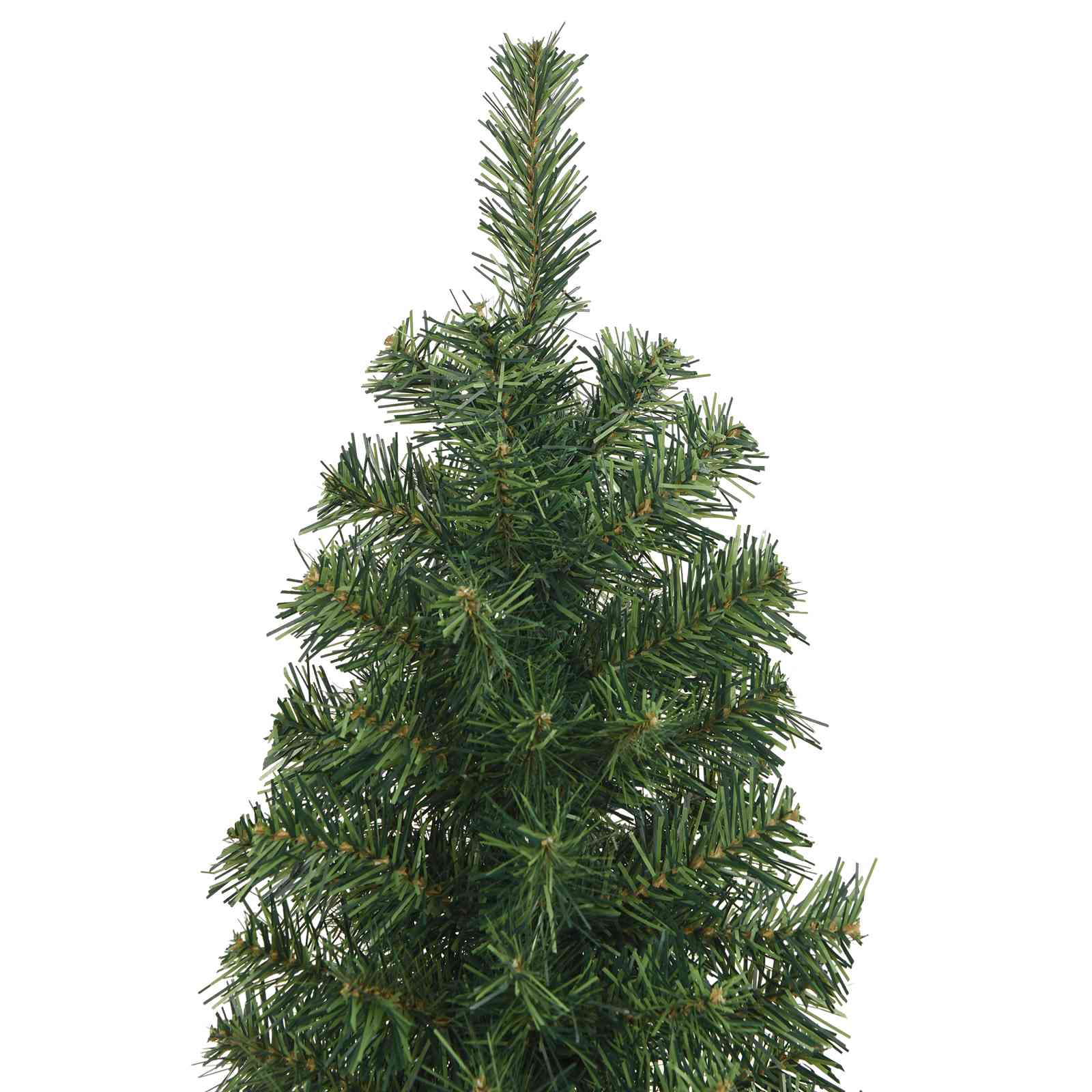 Árbol de Navidad artificial Verde 180 cm PVC, Acero y Plástico