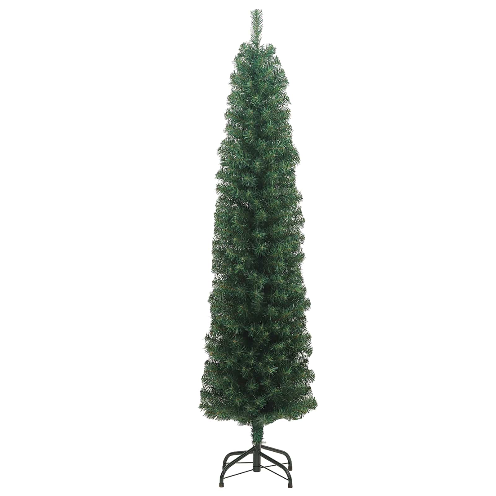 Árbol de Navidad artificial Verde 180 cm PVC, Acero y Plástico
