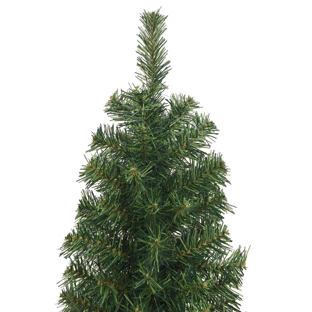 Árbol de Navidad artificial Verde 210 cm PVC, Acero y Plástico