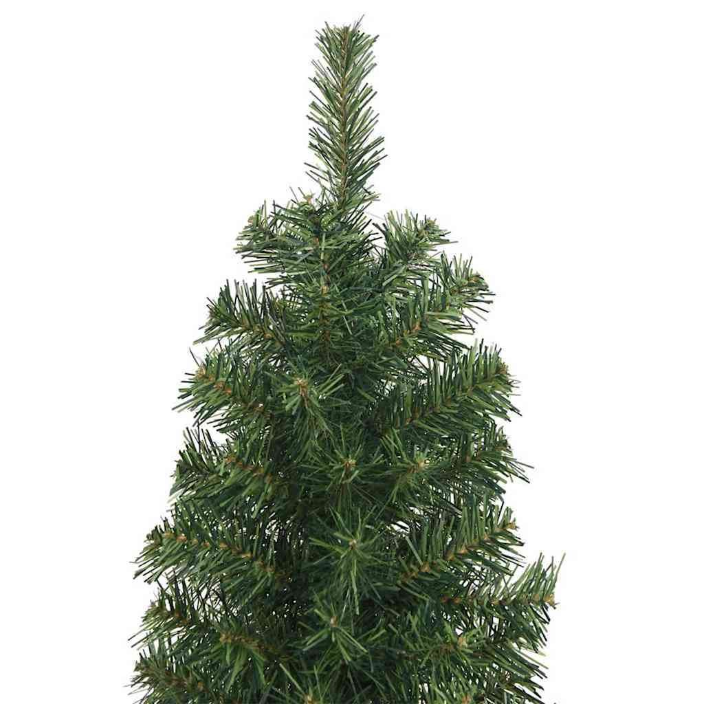 Árbol de Navidad artificial Verde 240 cm PVC, Acero y Plástico