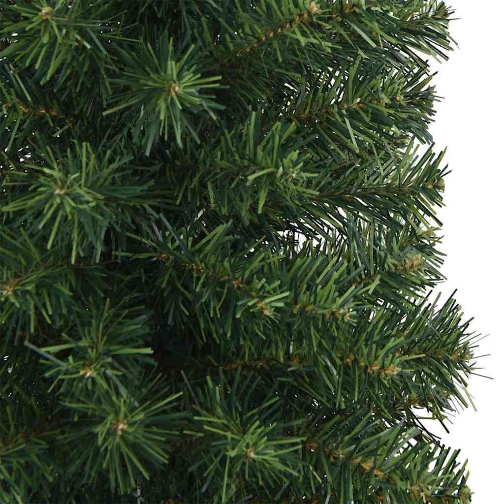 Árbol de Navidad artificial Verde 240 cm PVC, Acero y Plástico