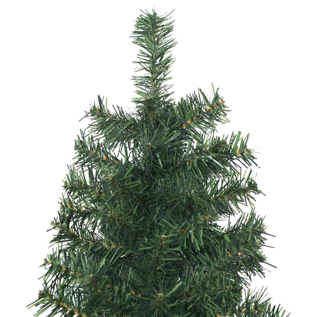 Árbol de Navidad artificial Verde 270 cm PVC, Acero y Plástico