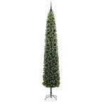Árbol de Navidad artificial Verde 270 cm PVC, Acero y Plástico
