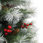 Árbol de Navidad artificial verde y 150 cm
