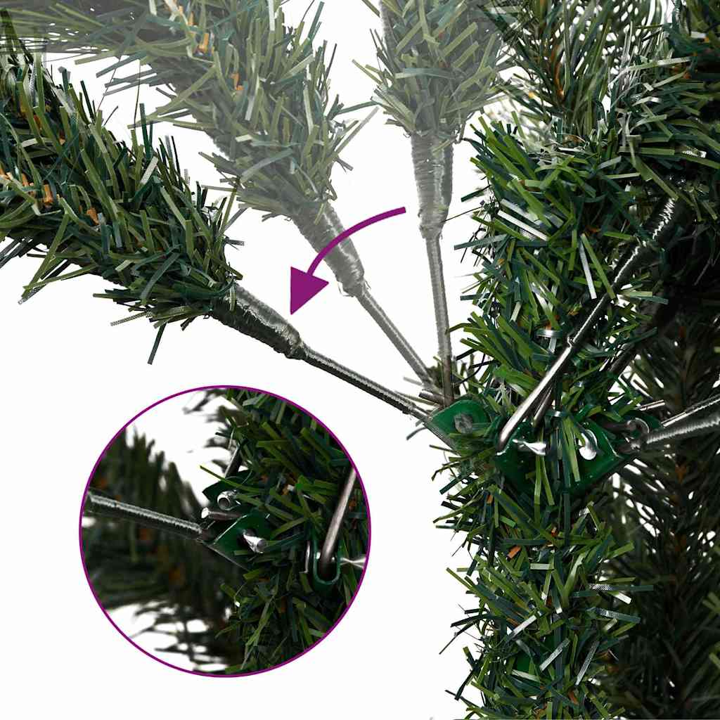 Árbol de Navidad artificial verde y 150 cm