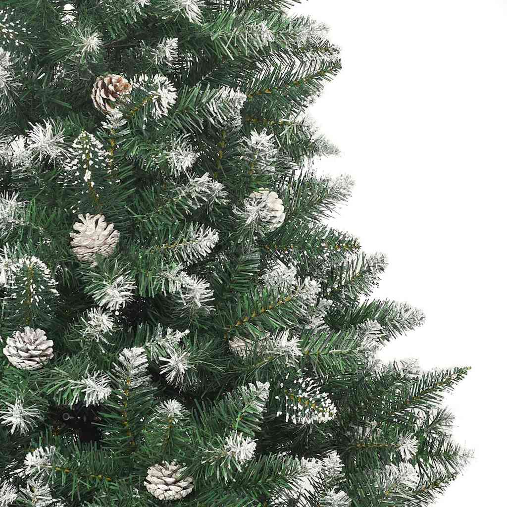 Árbol de Navidad artificial Verde 120 cm PVC, Plástico y Acero