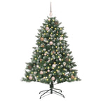 Árbol de Navidad artificial Verde 150 cm PVC, Plástico y Acero