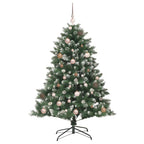 Árbol de Navidad artificial Verde 150 cm PVC, Plástico y Acero