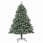 Árbol de Navidad artificial Verde 180 cm PVC, Plástico y Acero